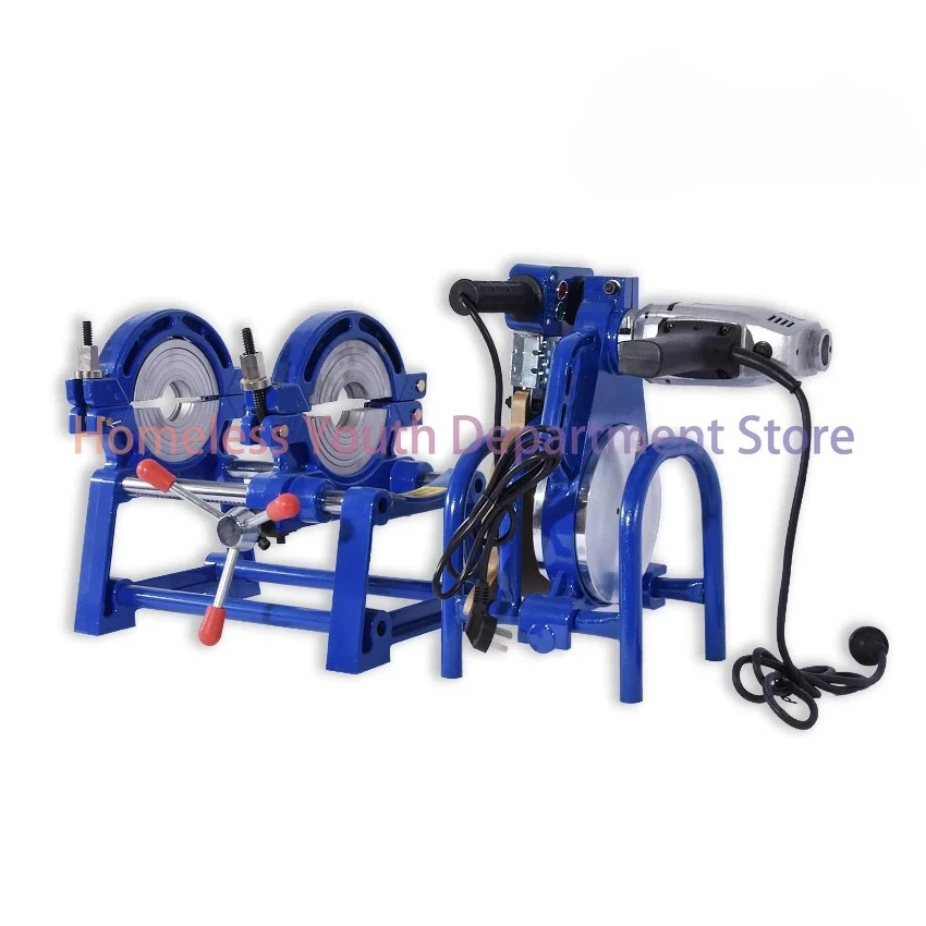 63-160 2200W 220V Pipe Fusion Welder Tool (63-160mm) PE PPR PB PVDF Butt Fusion Welding Machine Piping Hot Melt Engine