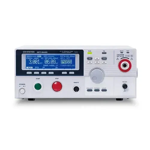 

Instek GPT-9612 Electrical Safety/Withstanding Voltage/Insulation Resistance Tester, 100VA AC