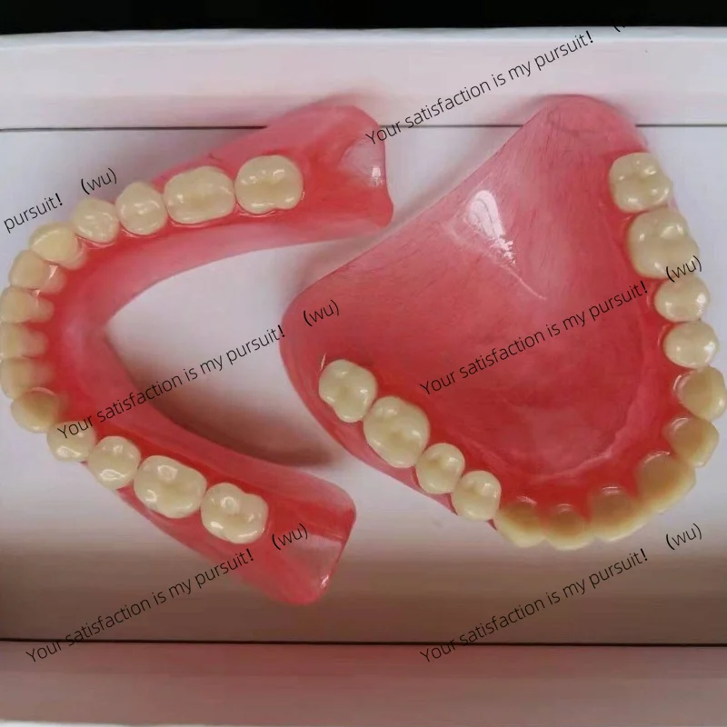 ZOCI-Complete Removable Full Denture Model Senior Edentulous Teeth Dental Teaching Demonstration Display Supply view 2