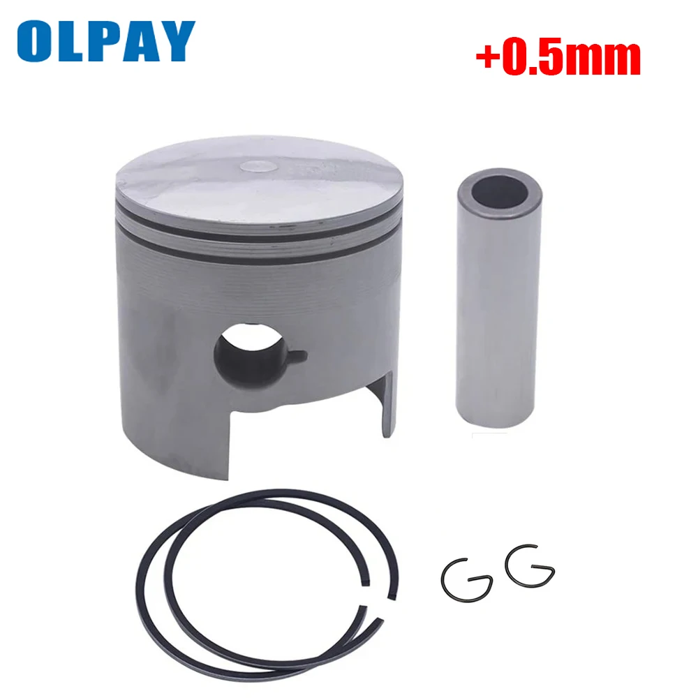 

688-11636 Piston set (0.50Mm O/s) for Yamaha outboard 48HP 50HP 55HP 75HP 85HP 688-11636-03 688-11636-02 688-11636-01 82.5mm