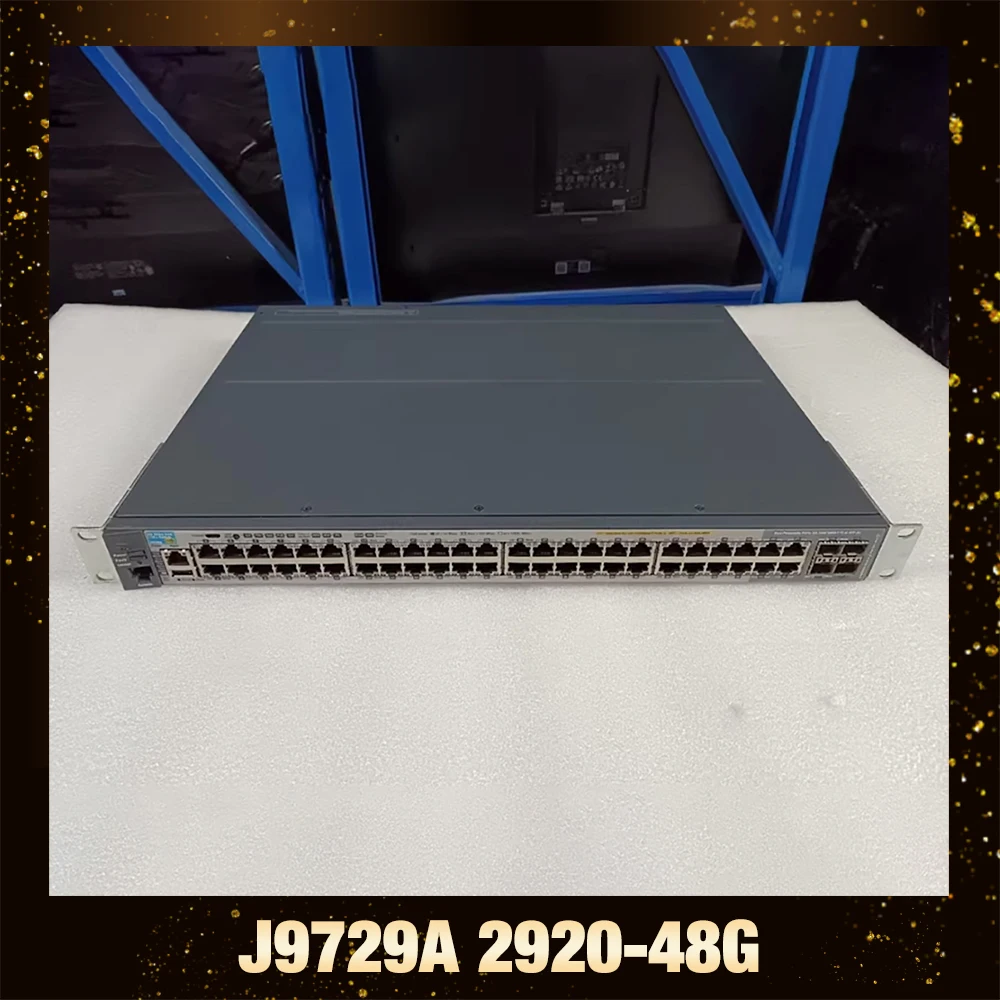 For H-P J9729A 2920-48G 48 port Gigabit Ethernet POE powered 4 SFP network switches