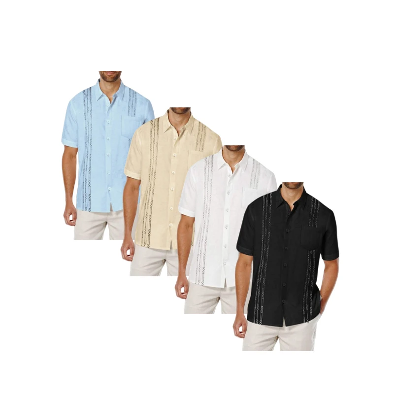 

Мужские повседневные пляжные рубашки с лацканами, праздничная одежда, модная рубашка, гавайская рубашка с короткими рукавами, модная мужская одежда 2026, мужская одежда