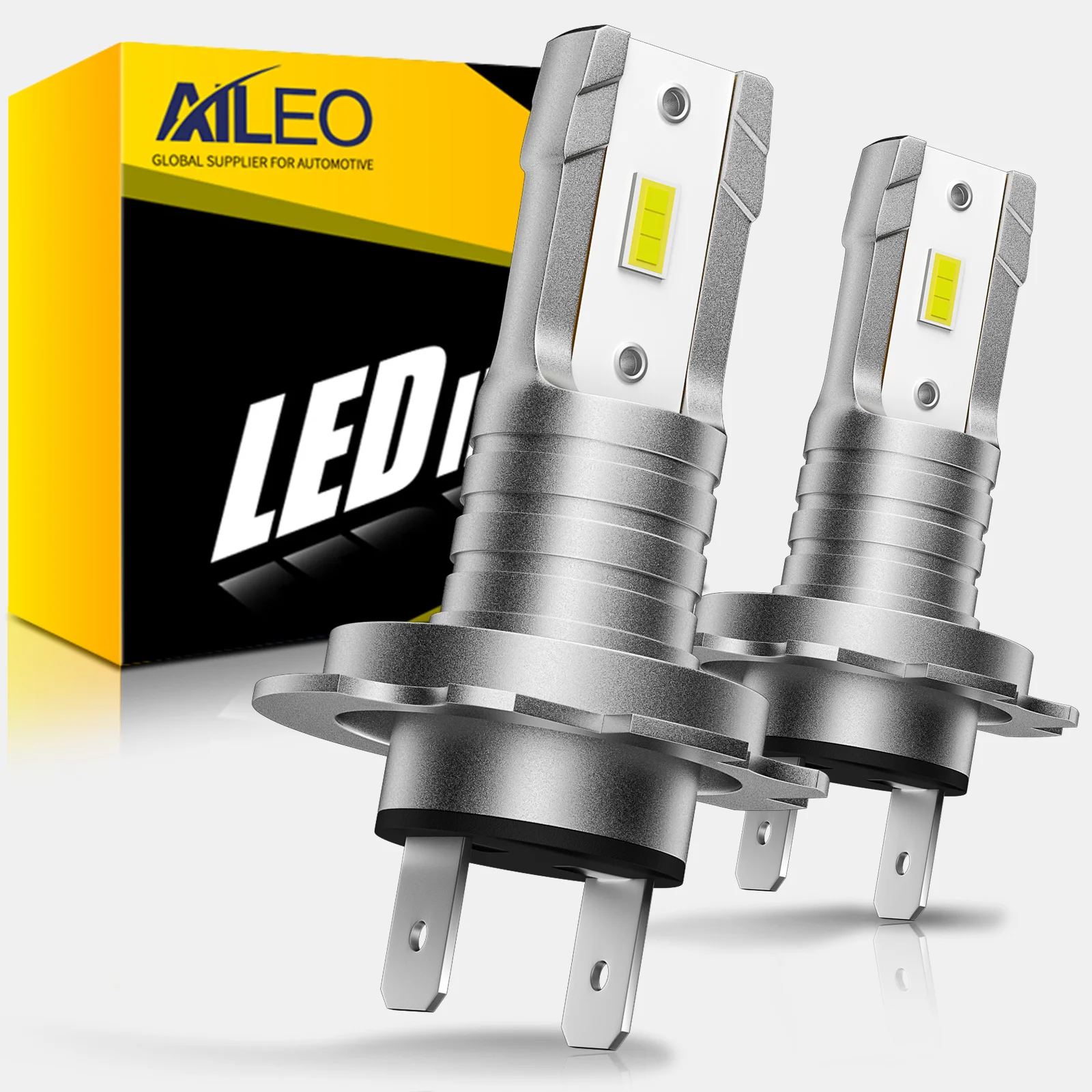 AILEO 2 PCS H8 H7 LED Fog Light Bulbs 9005 HB3 9006 HB4 H11 H9 Led Fog Headlamp 6500K CSP 12000LM Super Bright Plug & Play 3000K