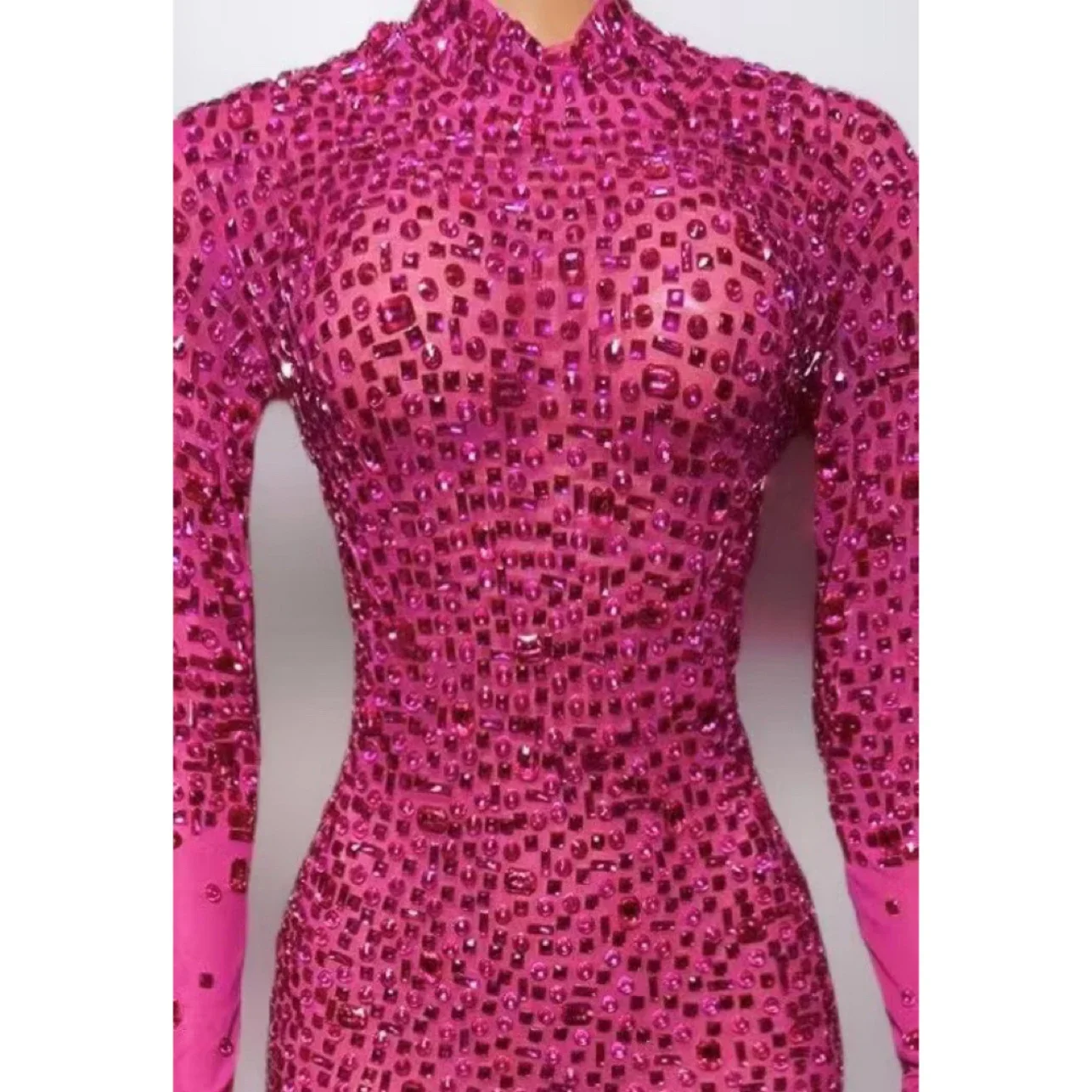 Strój urodzinowy dżetów sukienka na imprezę kobiety festiwalowe suknie wieczorowe Bar Ds Dj strój sceniczny Gogo kostiumy taneczne