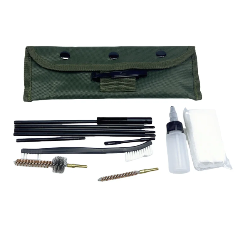 40pcs/box Tactical Cleaning Kit Pouch Universal Clean Tool Brass Brush For .223 5.56mm