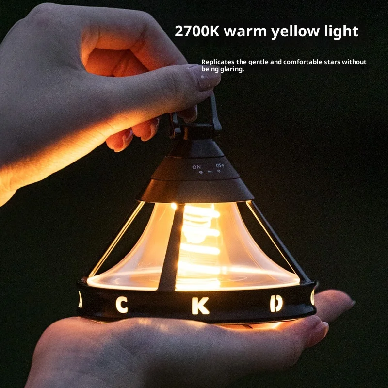 BLACKDOG الضوء المحيط المحمولة في الهواء الطلق إضاءة طويلة العمر الضوء المحيط خفيفة الوزن للغاية التخييم IP44 مقاوم للماء