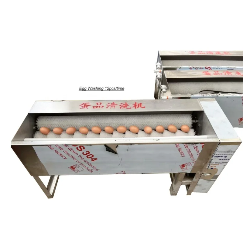 

Widely Application Fresh Washing Shell Cleaning Automatic Egg Cleaner Machine