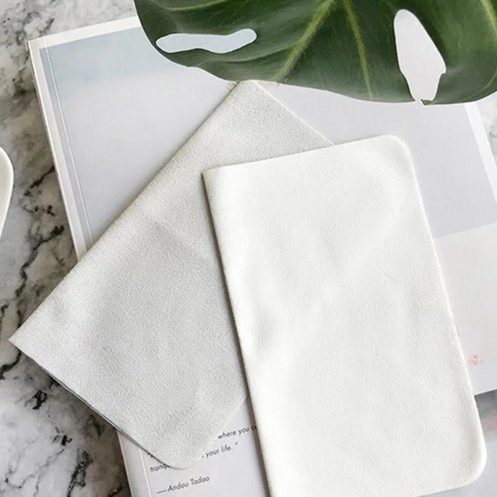 

6Pcs Portable Microfiber Eyeglass Cloth Soft Reusable Wipes for Glasses and Electronic Screens Wipes for Glasses