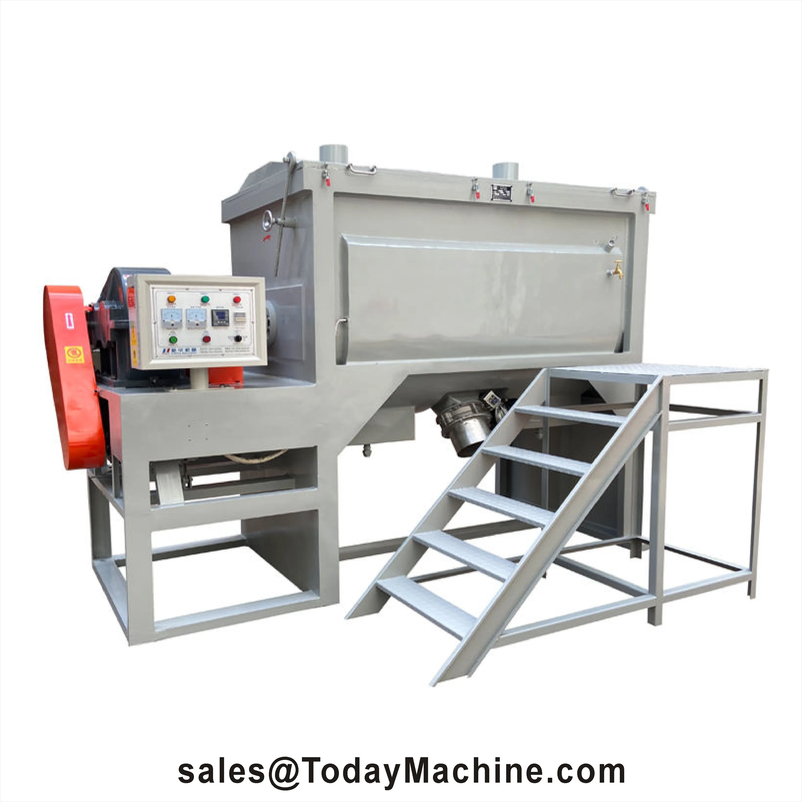 

Stainless Steel Food Ribbon Blender Mixing Powder Mixer Horizontal Ribbon Mixer Machine