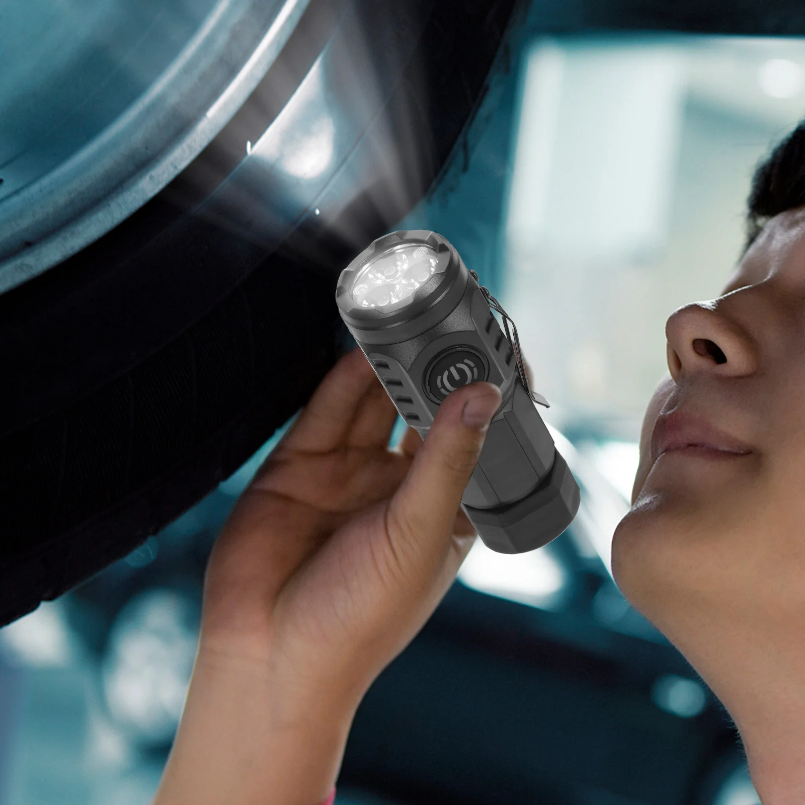 

1 set Mini Flashlight Outdoor Led Rechargeable Camping Light High Lumens Portable Emergency Handheld Torch For Hiking Travel