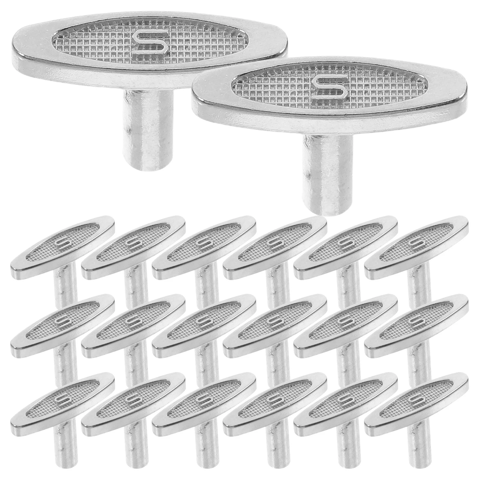 

20Pcs Metal Music Box Keys Replacement T Shaped Design Easy Install Smooth Operation DIY Enthusiasts Upgrade Music Box DIY Part