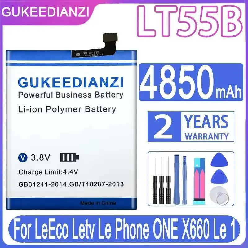 

4850Mah High-Efficiency For Leeco Letv LE Phone One X660 1 LT55B Mobile Battery