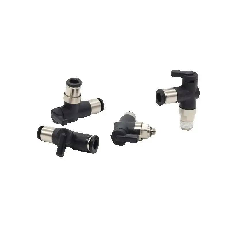 Compact Quick-Connect Mini Ball Valve with Micro-Switch for Airway Control BVCS4/6 BVUS4/6 BVCE4/6