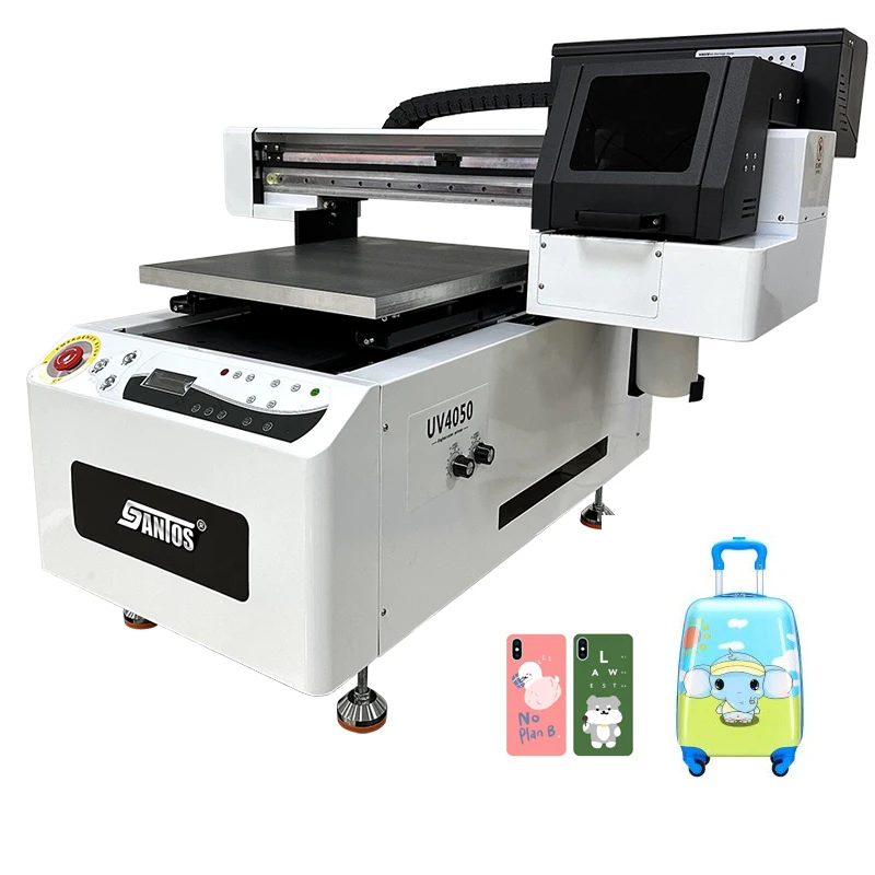 A3 Size 4050 Flatbed Uv Printer Xp600 Wood Glass Pvc Acrylic Phone Case 40*50Cm 4050 UV Flatbed Printer