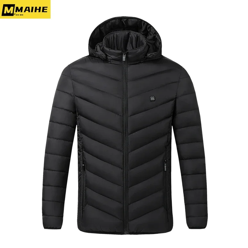 21 Areas Heated Vest Jacket USB Men Winter Electrically Heated Thermal Waistcoat for Hunting Hiking Warm Hunting Jacket ski suit