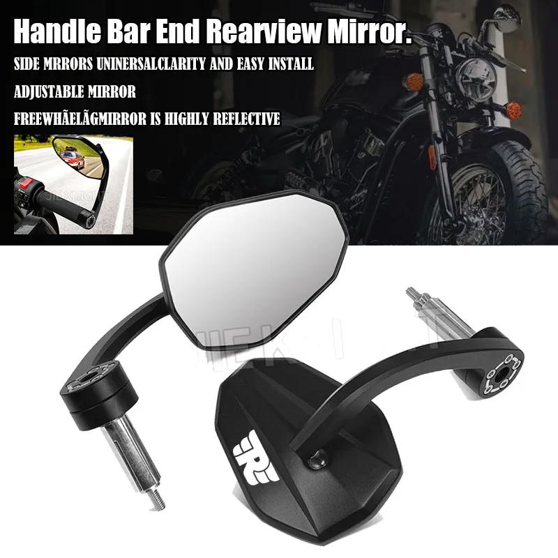 

For Royal Enfield Himalayan 411 400 Bullet/Meteor/Classic350 500 Interceptor 650 INT650 Moto 7/8"22mm Handlebar Rearview Mirror