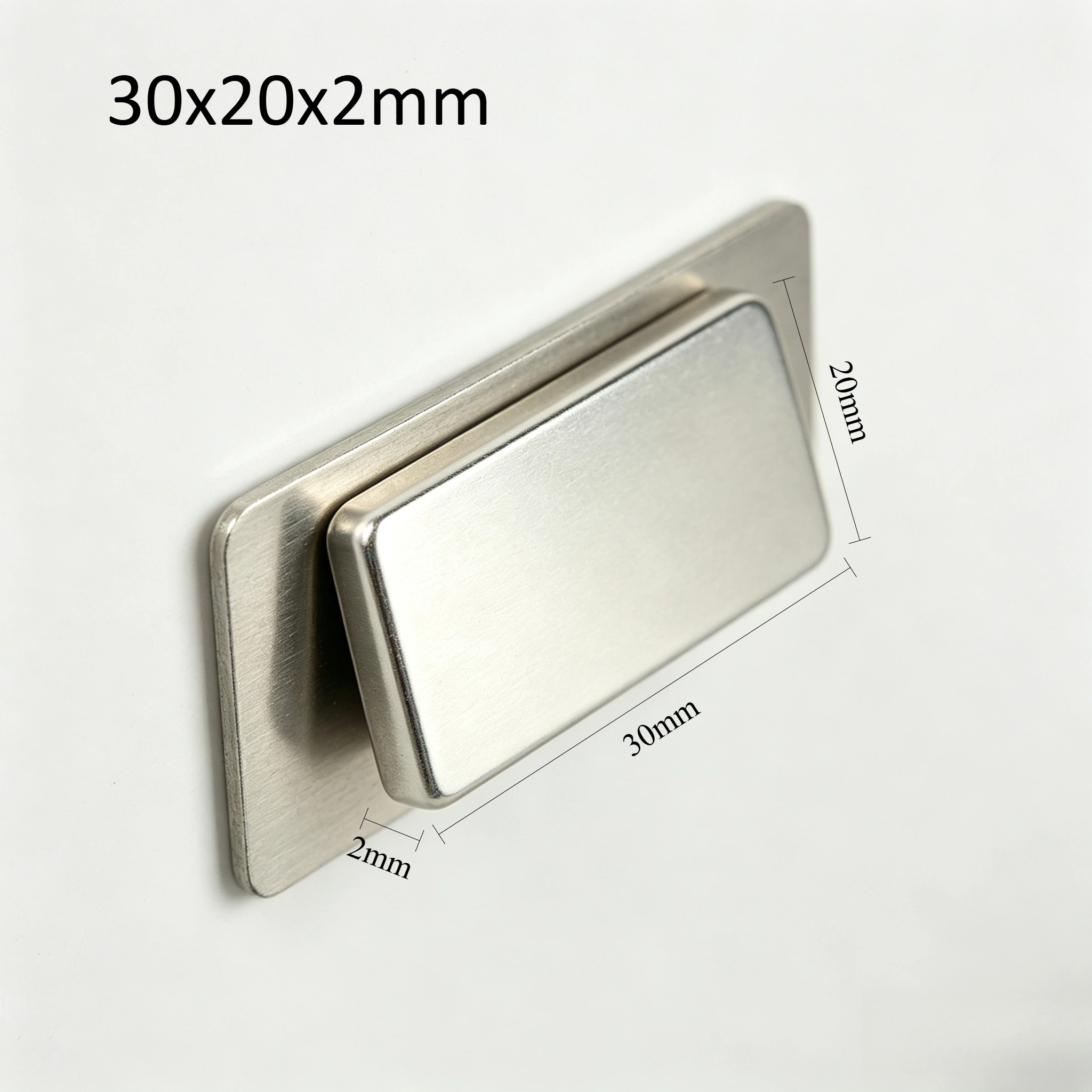 30x20x2mm N35 Neodymium Magnet 30x20x2mm Rectangular Block Powerful NdFeB Permanent Magnet for DIY Handmade
