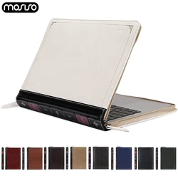 Laptop Case MacBook Air 13 15 PU Leather Sleeve M3 A3113 A3114 Laptop Cover for Mac Pro13 14 16 A2338 M4 A3112 A2918 A3186 A2991
