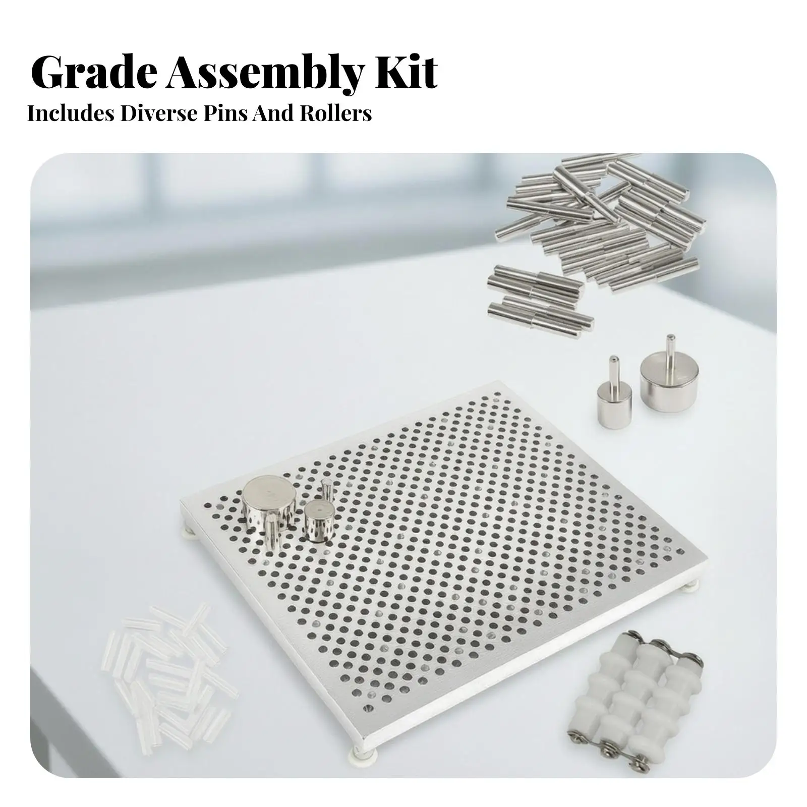 DIY Craft Winding Board Tool for Quilling Cord Wrapping and Jewelry Assembly