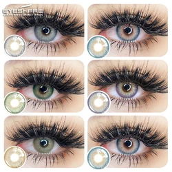 EYESHARE lenti a colori naturali occhi 2 pezzi lenti a contatto a colori per occhi lenti di colore grigio blu bellezza annuale lenti a contatto cosmetiche occhio