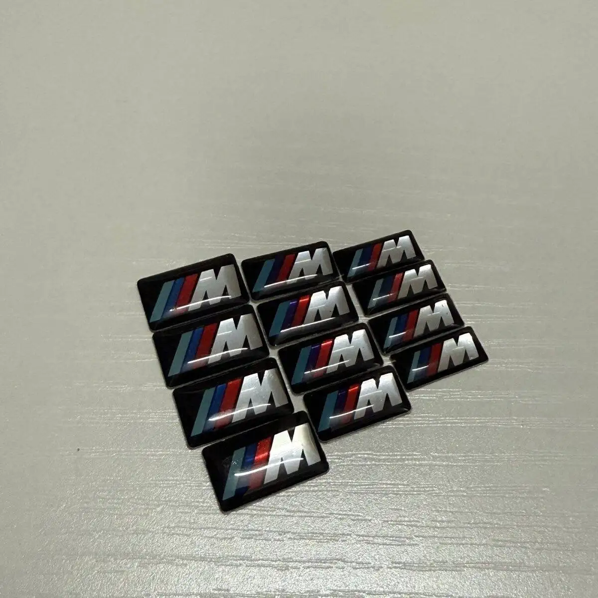 4pcs Car Steering Wheel Decoration Center Hub Cap Emblem Badge DIY Sticker Styling Ornament Accessories For BMW M performance X3 view 6