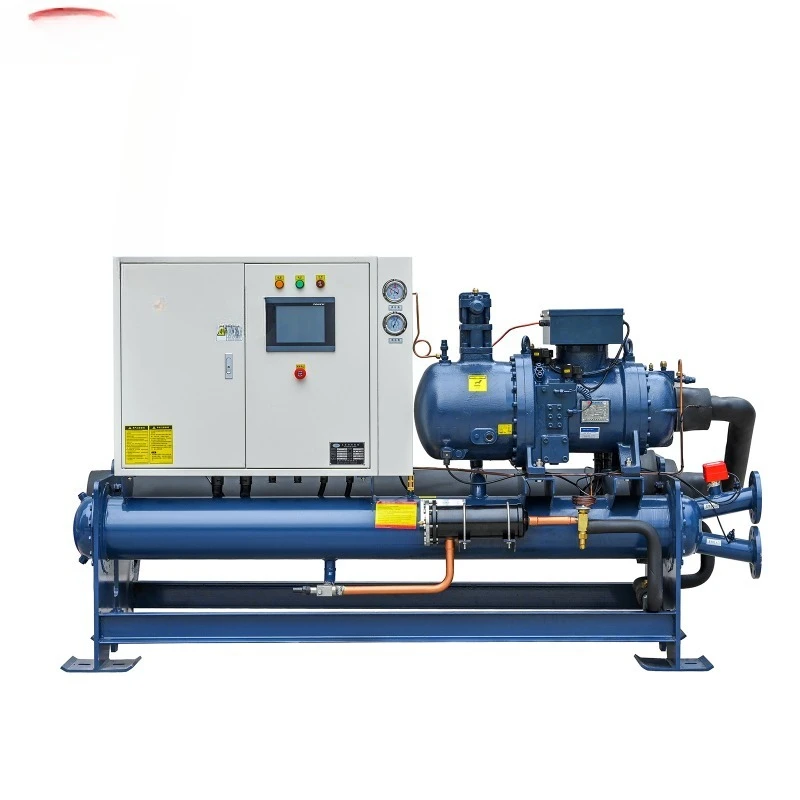 40HP water-cooled screw chiller, industrial circulation cooling chiller, large chiller