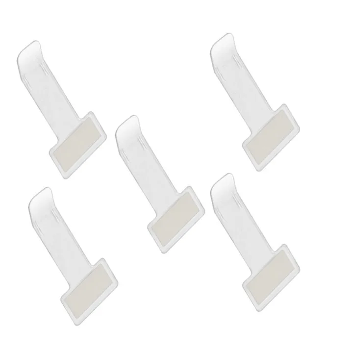 5 ชิ้นพลาสติกที่จอดรถตั๋วคลิปผู้ถือบิล Mount Fastener อุปกรณ์เสริมจัดแต่งทรงผมรถกระจกสติกเกอร์ Home Office