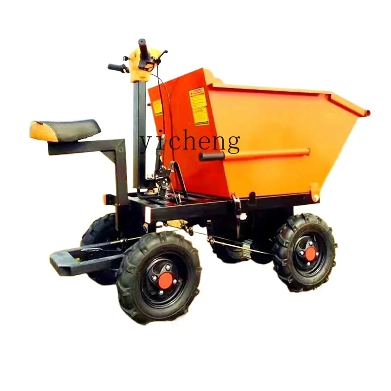 

ZWS construction site electric dump truck trolley pulling brick concrete agricultural transportation truck