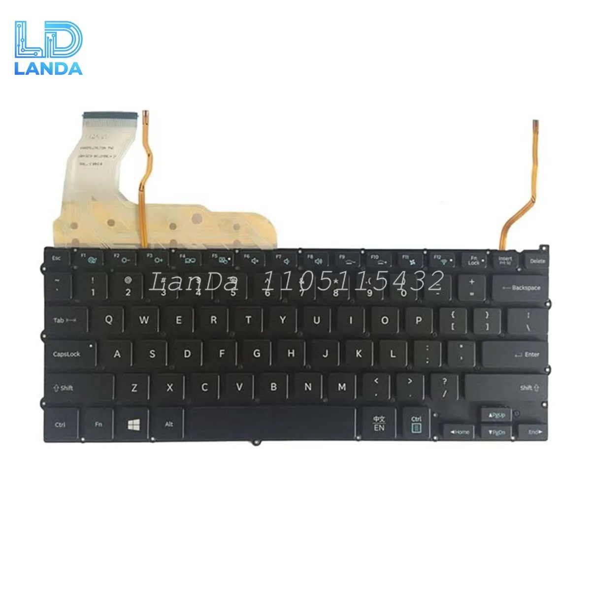 Laptop Keyboard For Samsung NP940X3G NP940X3F 940X3G 940X3F Black US Backlit