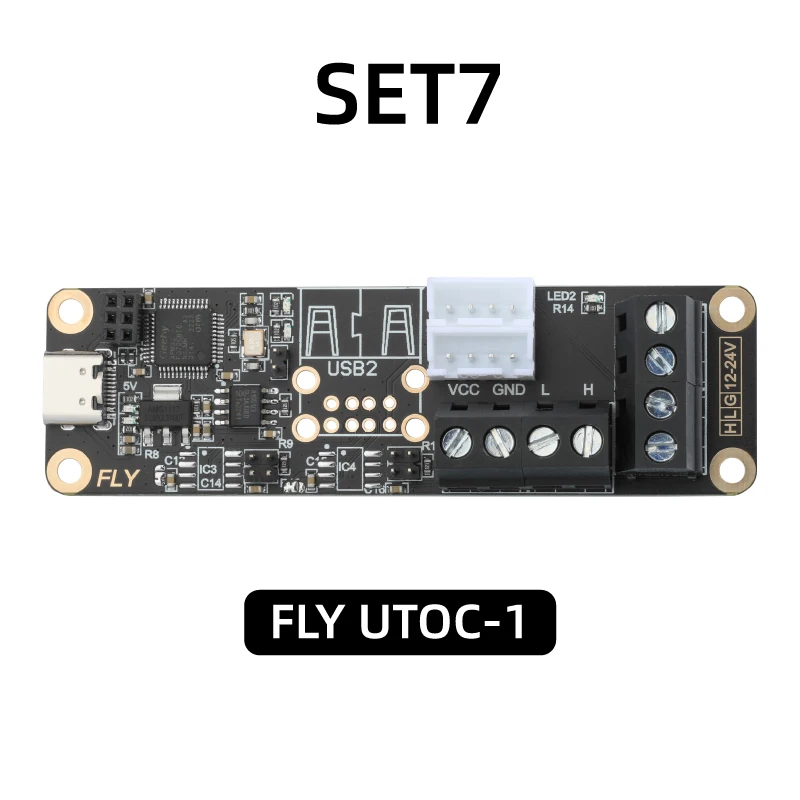 Mellow Fly SHT36 V3 Klipper/RRF Canbus/RS232 Board Compatibel 3D Printer Max Plus LDC1612 Eddy IDM Voor Nema14/17 Motor - afbeelding 1