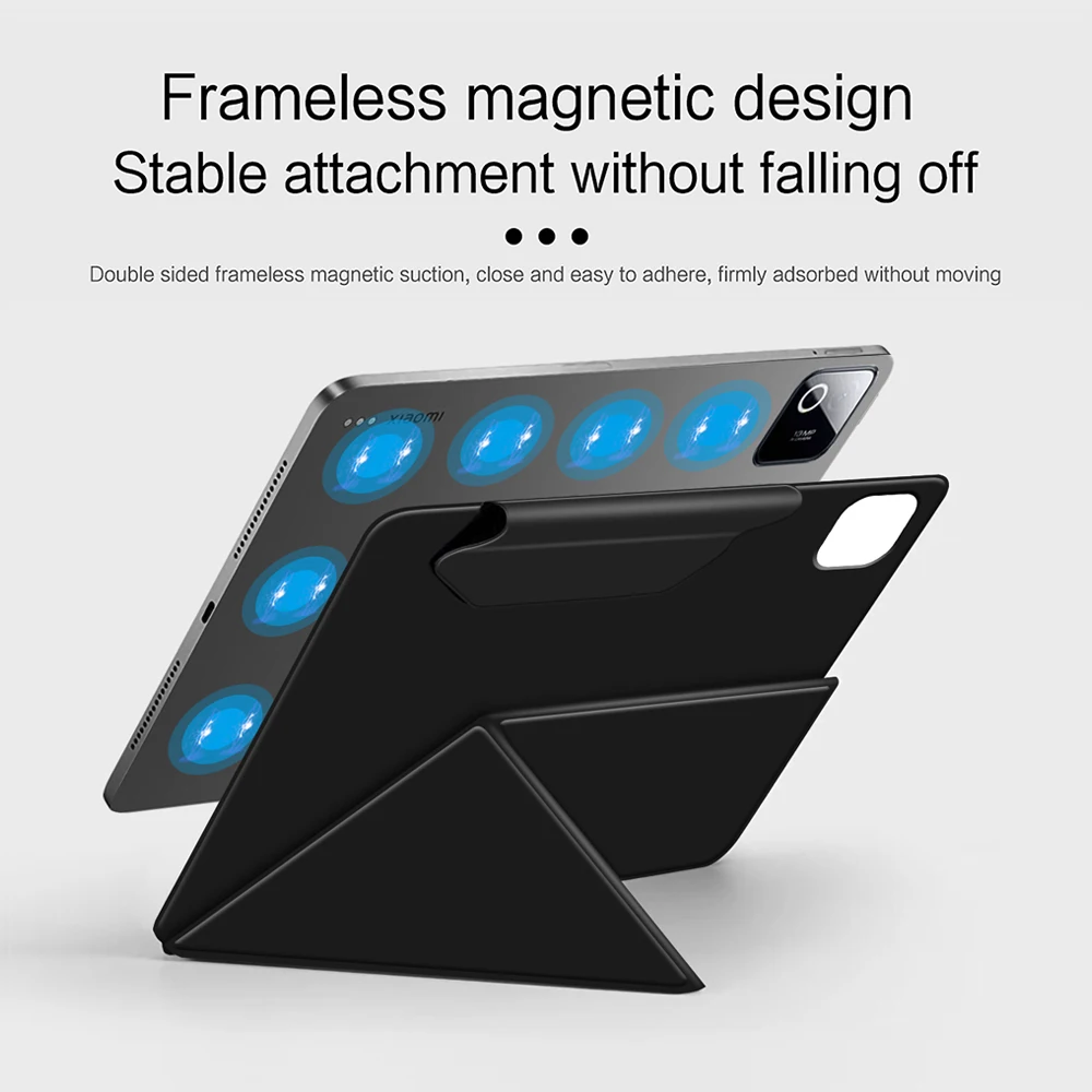 LFOIQN Y-Fold Magnetic Case For Xiaomi Pad 8 /8 Pro Pad 9 Case Funda Xiaomi Poco Pad X1 Mi Pad 8 8pro 7 11.2