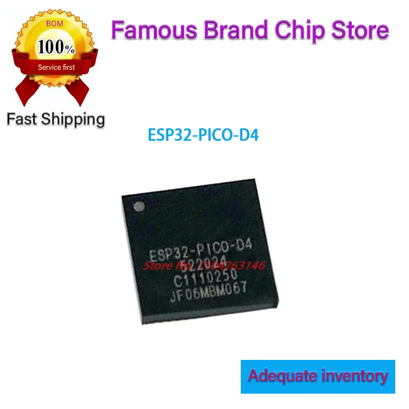 10PCS/LOT  ESP32-PICO-D4 QFN48 chip NEW Original