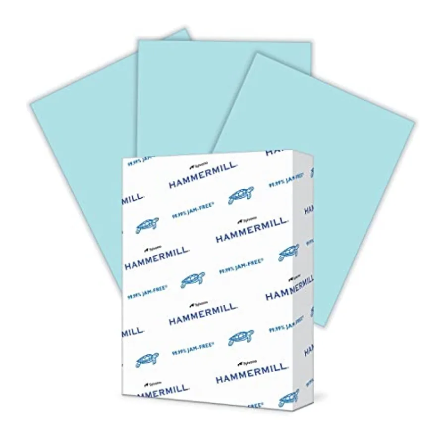 

Colored Paper, 20 lb Printer Paper, 8.5 x 11 - Made in the USA, Pastel Paper, 009R - 00 Sheets
