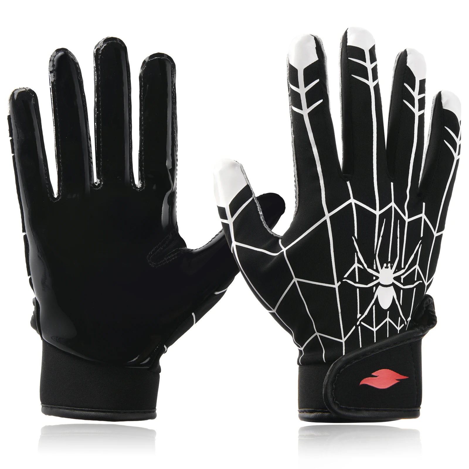 

Youth Football Gloves for Kids Excellent Grip Football Receiver Gloves