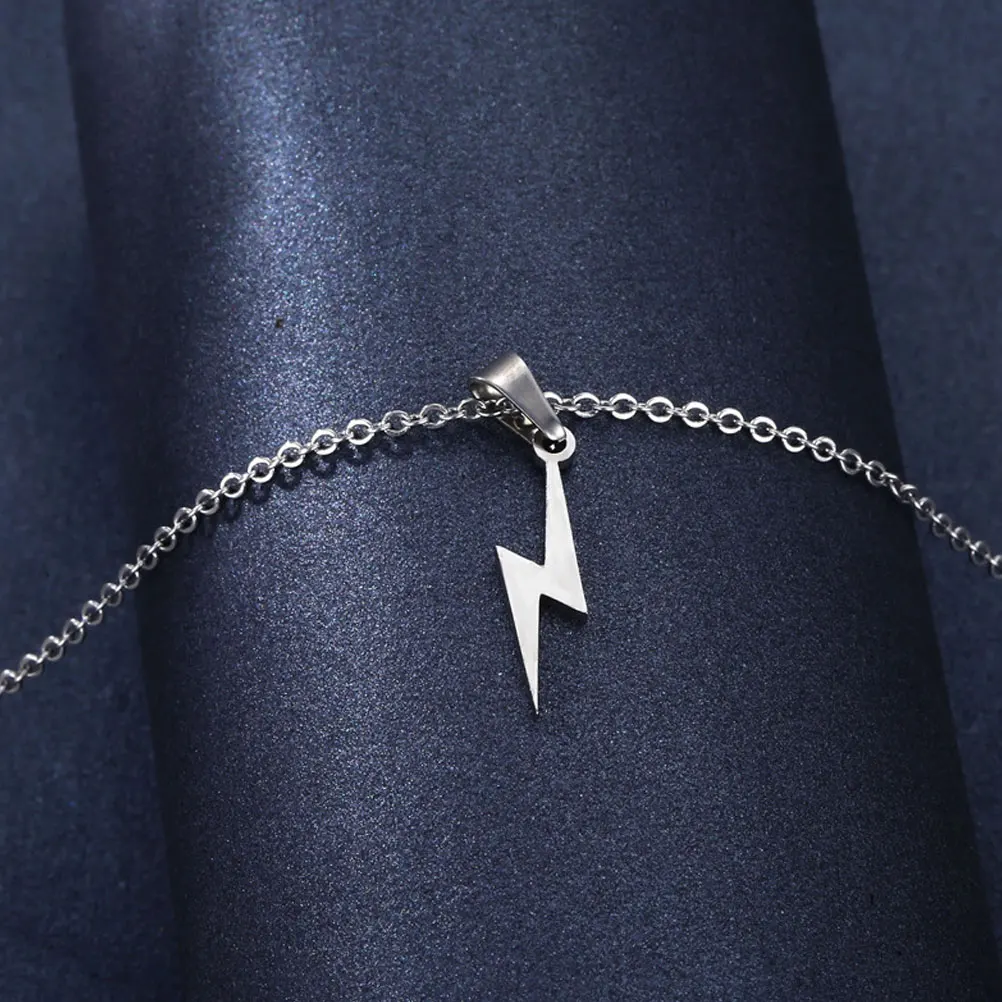 

Titanium Steel Pendant Necklace Jewelry Necklace for Stainless Valentine Hip hop Jewelry Accessory Gifts