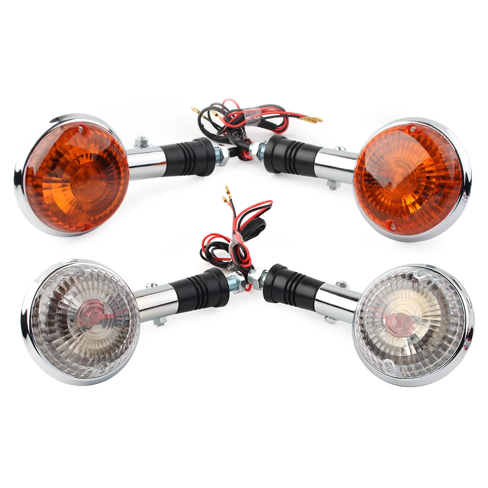 2Pcs Motorbike Turn Signal Indicator Light Indicator Blinker Lamp for Yamaha Vstar XVS XV400 650 1100 1300 V-MAX 1200