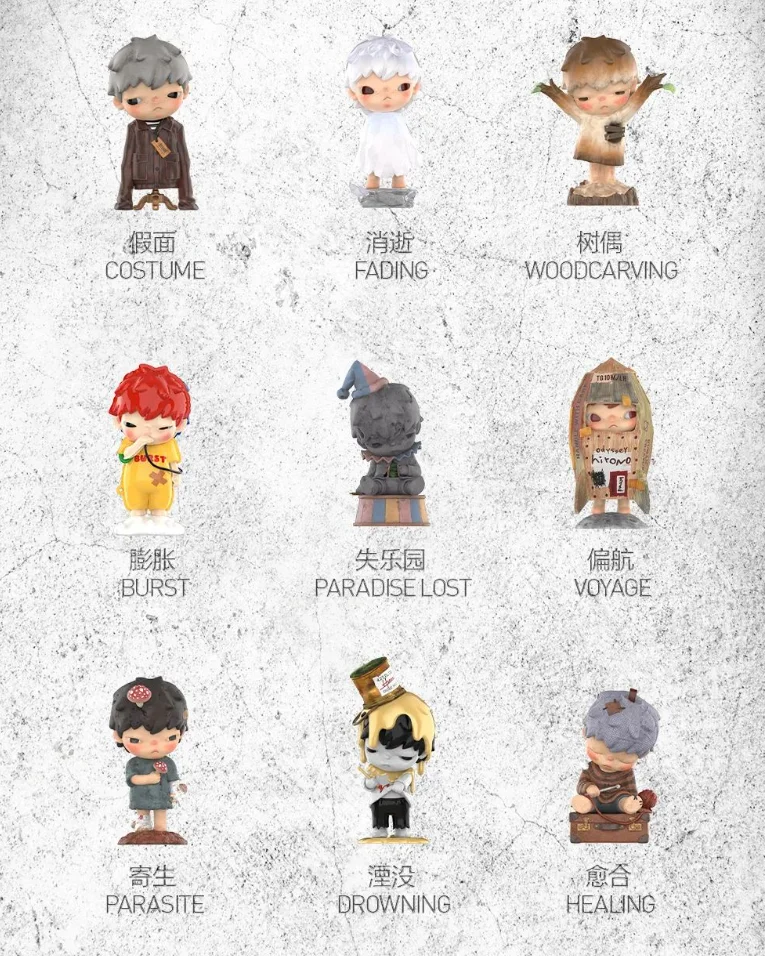 POP MART Hot Original Hirono Reshape Series Mystery Box PVC Anime Action Figure Collection Model Desktop Ornament Doll Toy Gifts image 3