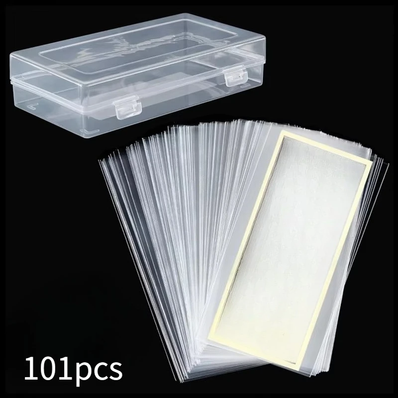 101pcs Paper Money Album Banknotes Currency Collection Sleeves Protector Bag Bill Souvenir Banknote Note Collection Bag