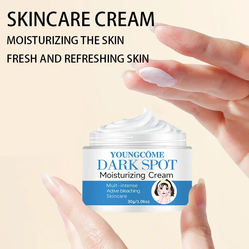 ﻿   YOUNGCOME كريم شد الوجه يفتيح عميق النمش يغذي تقليل البقع الداكنة النمش اشراق البشرة الناعمة