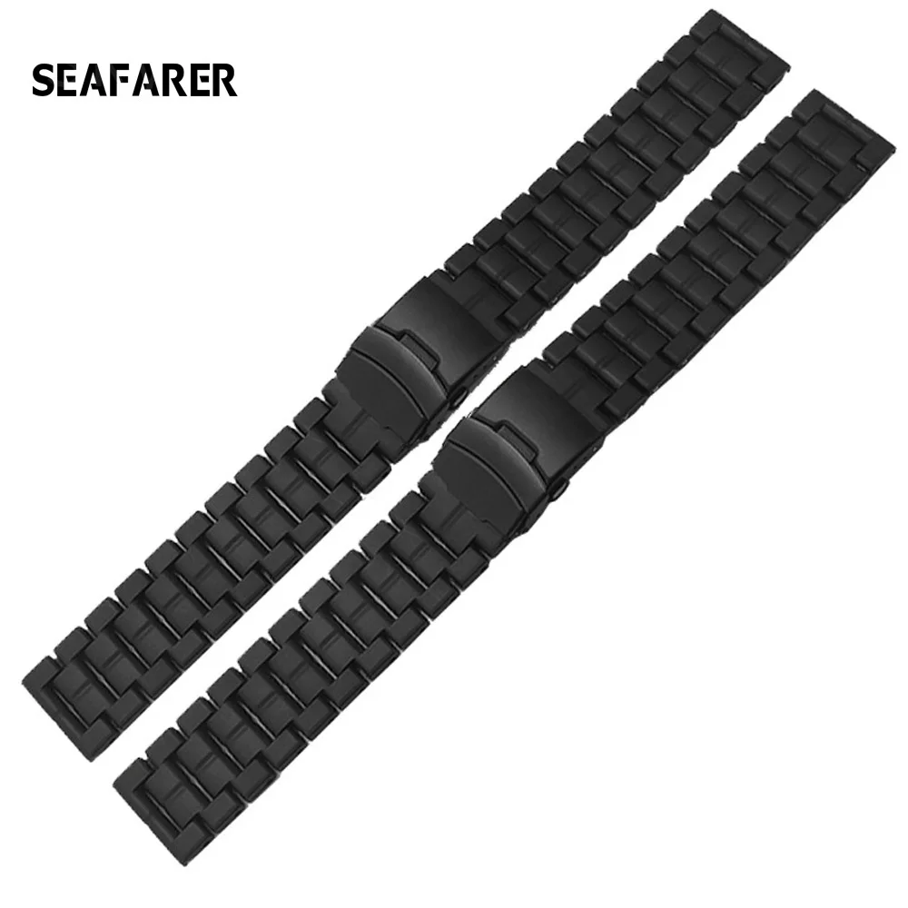 23MM Plastic Fiber Strap Waterproof Strap For Luminox Men\'s Military Watch 3051 3160 3080 6402 Sports Waterproof Strap