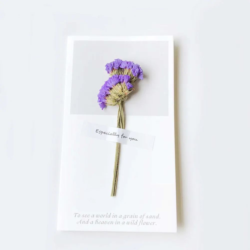 

12Pcs Dried Flower Greeting Cards Festive Design Suitable for Party Wedding Birthday Celebration Card Greeting Card，party Card
