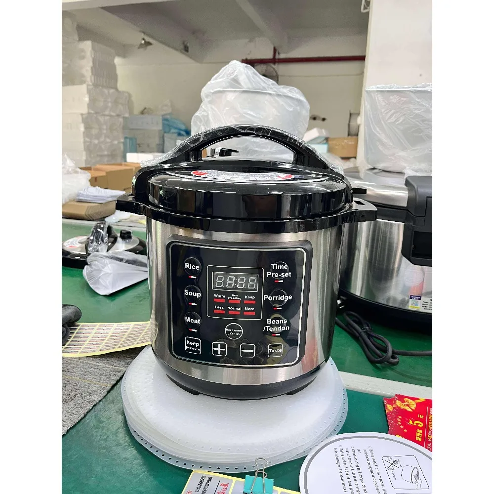 Cooking Time Presetting Function Slow Cooker Modern Kitchen Appliances 12L Commercial Big Electric Pressure Multi Cooker