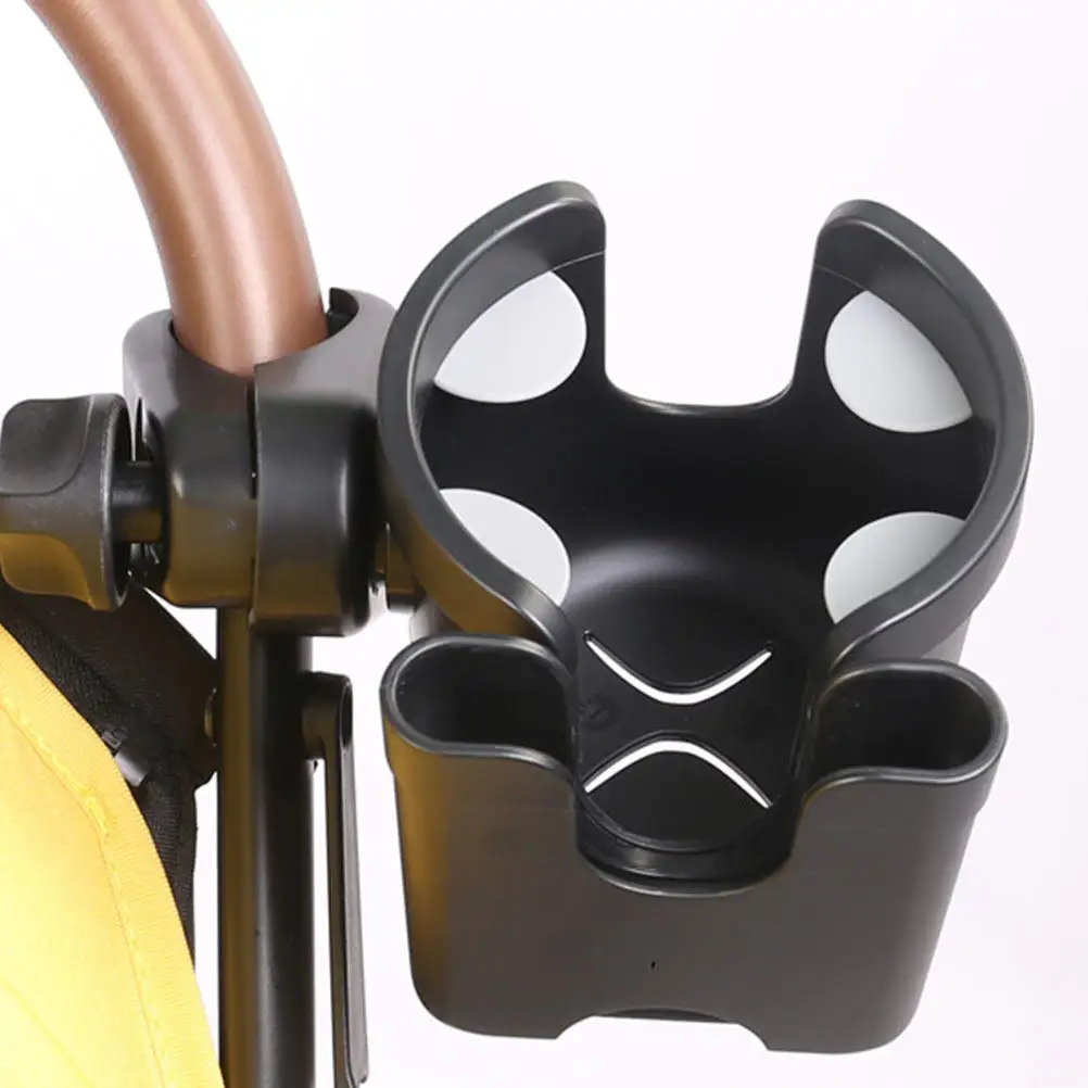 

1Pcs Baby Stroller Cup Holder Strong Safe ABS Plastic Simple Design Easy Install Stroller Water Bottle Rack Baby Trolley Feeding