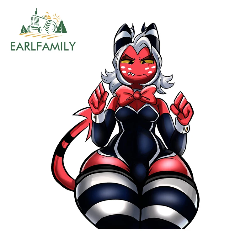 Femboy Bunda Grande: Como o Adesivo EARLFAMILY de Moxxie Pode Transformar Seu Carro em uma Expressão Autêntica