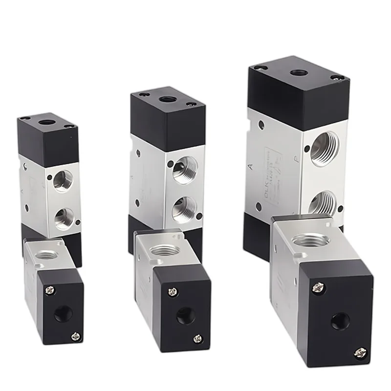  3A110/210/310 Pneumatic Control On/Off Valve Normally Closed/Open 3 Port 2 Position Air Valve 3A320-08 3A120-06 3A410-15-NC