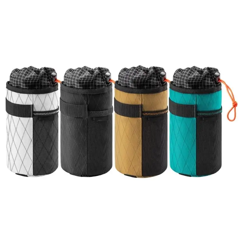 

652F Bicycles Water Bottle Carriers Mountain Biking Drink Pouches for Cyclists Water Proof Cycling Drink Bag with Insulation