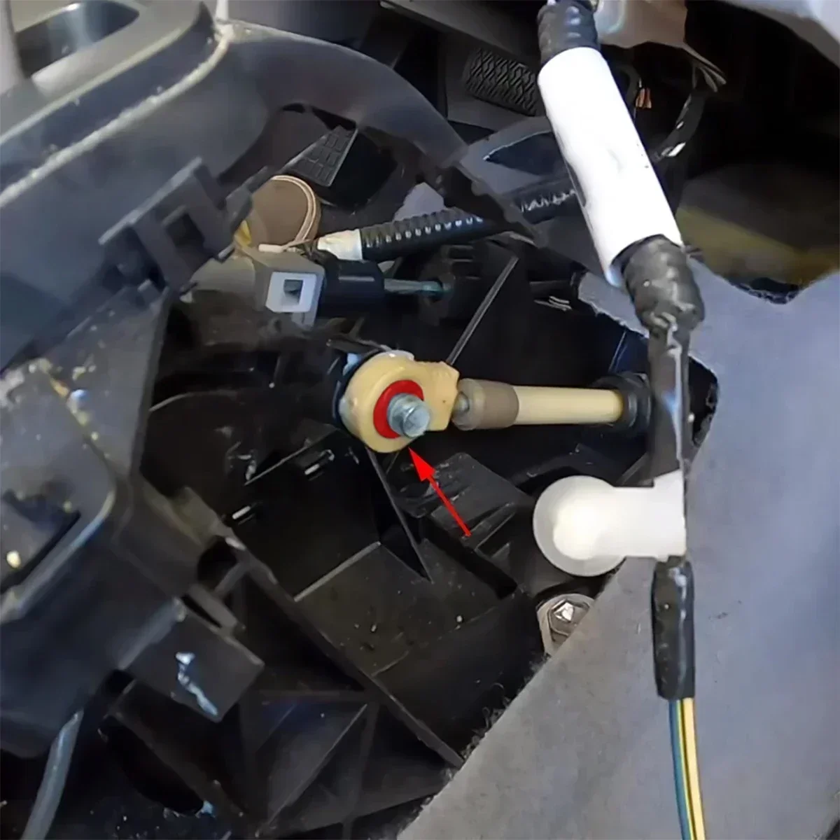 لشركة هيونداي فيلوستر 2011-2020 ترقية شيفتر كابل جلبة والعتاد الربط نهاية جروميت غسالة محدد السيارات عبر قفل غسالة عدة