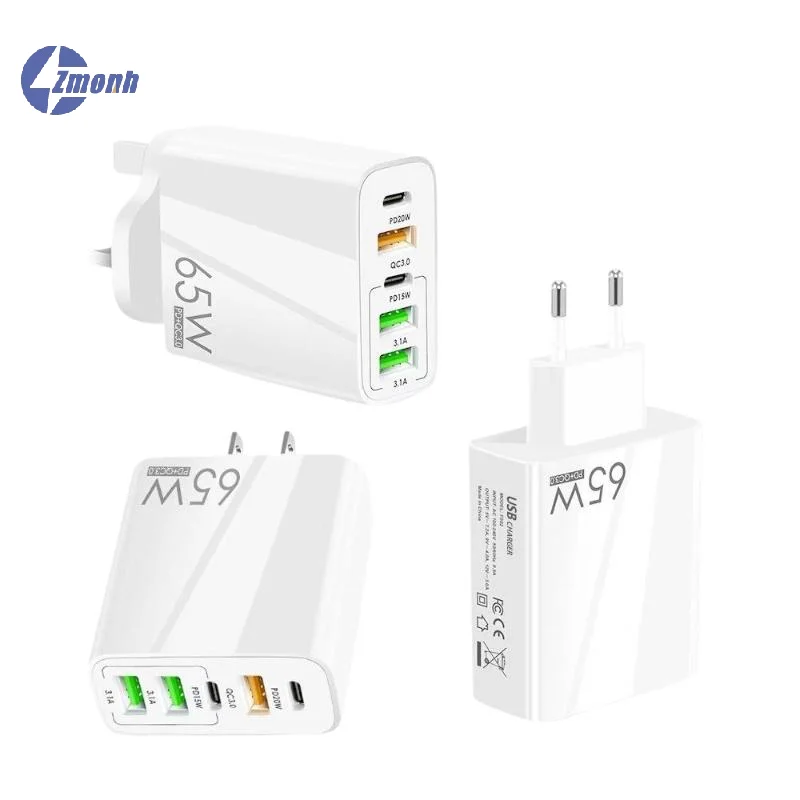 Aliexpress New！65W MultiPort Wall Charger PD QC30 Fast Charging Universal Plug For Travel Home Office Charging All Digital Devices - Aliexpress Deal