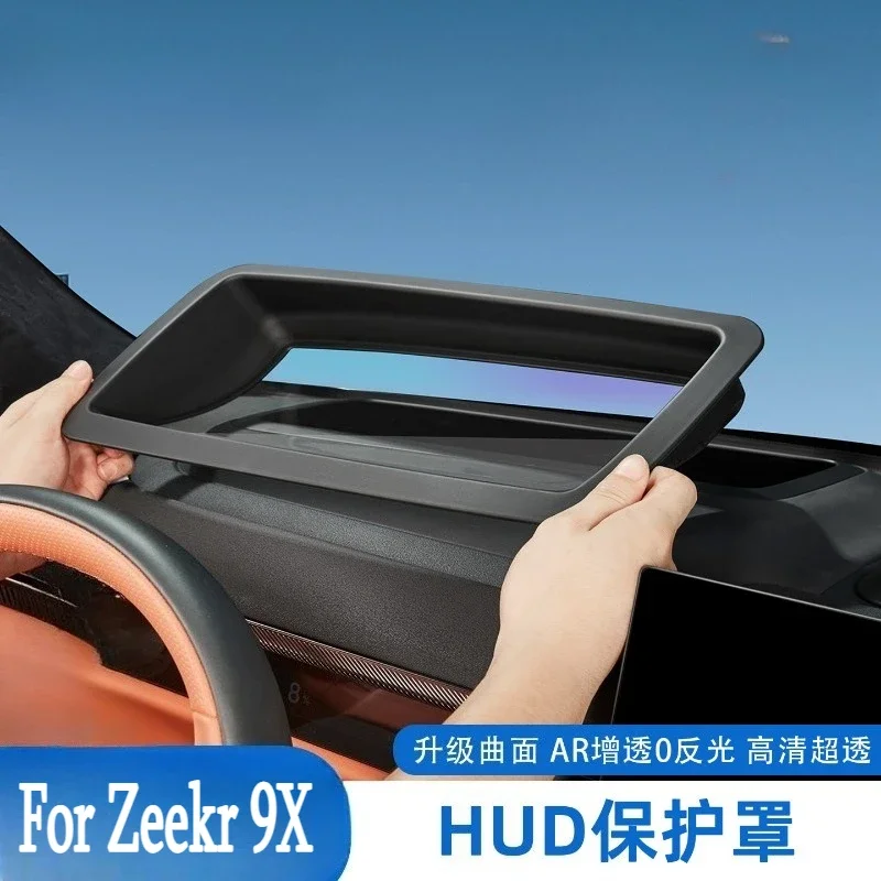 For Zeekr 9X Head UP Display Protective Cover Instrument Panel HUD Dustproof Cover Car Interior Supplies Modified Accessories