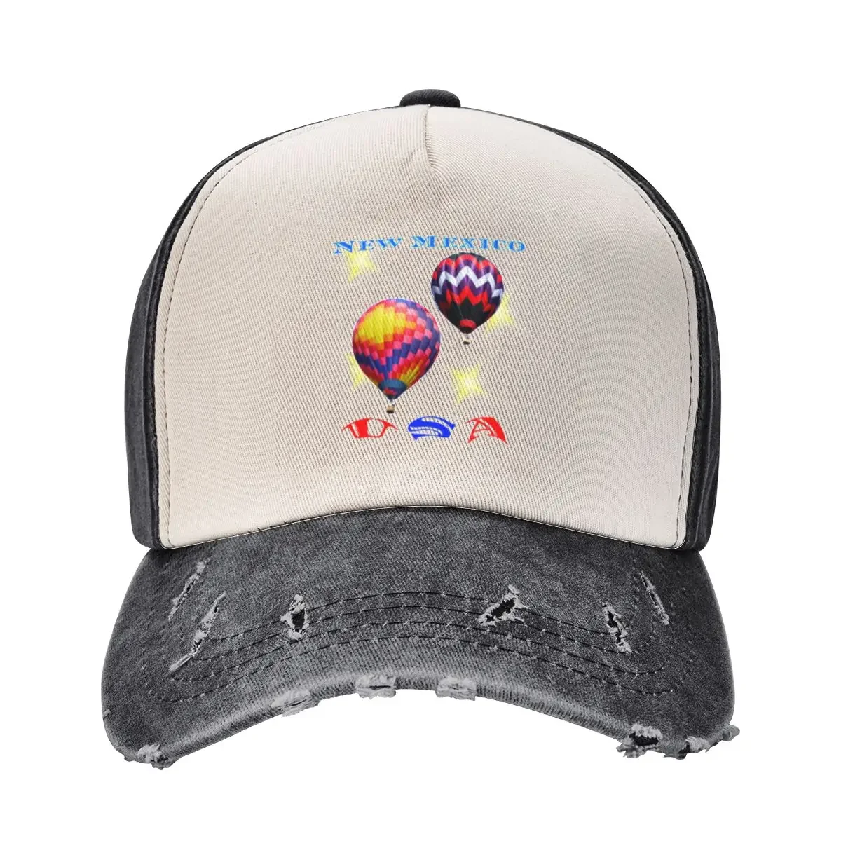 Albuquerque New Mexico Hot Air Balloon Fiesta Baseball Cap Luxury Brand funny hat Boy Women's